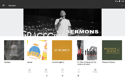 Screenshot of Grace City Church Lakeland