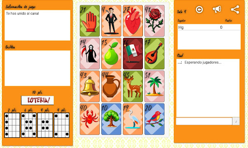 Loteria Mexicana Screen 2