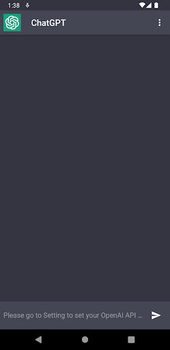 Android application ChatIDE screenshort