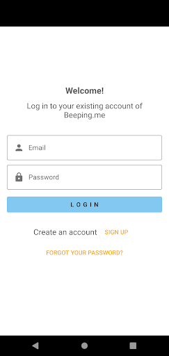 BeepingMe Screen 2