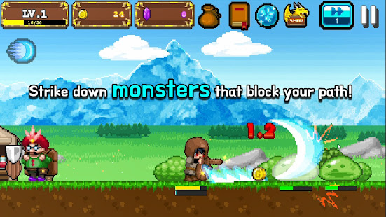 Tap Knight Dragon&#8217;s Attack v1.1.2 Mod (MENU MOD + ONE HIT) Apk