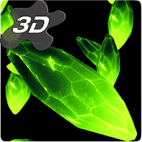 3D Crystals Particles Live Wal