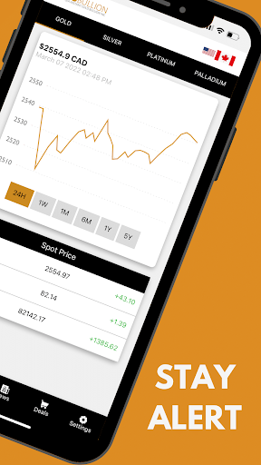 Android application Au Bullion screenshort