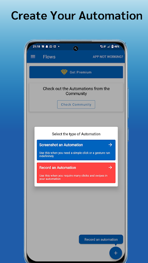 Android application Oto Click - Auto Clicker screenshort