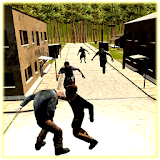 Zombie Hunting Game in Down town icon