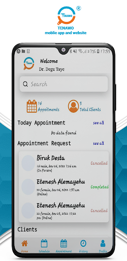 Tenawo Doctor Screen 3