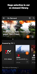 Zattoo - TV Streaming App Varies with device APK screenshots 7