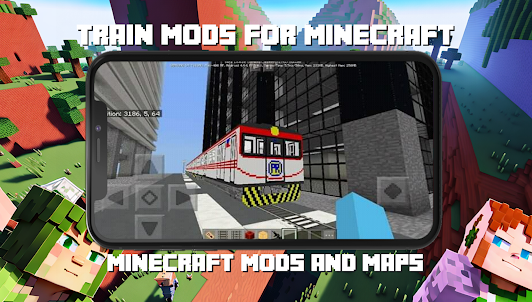 Train mods for Minecraft