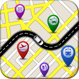 GPS Route Finder - Maps, Navigation & GPS Tracker icon