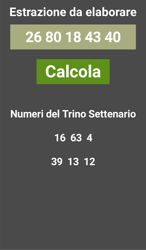 Android application La Tavola Settenaria screenshort