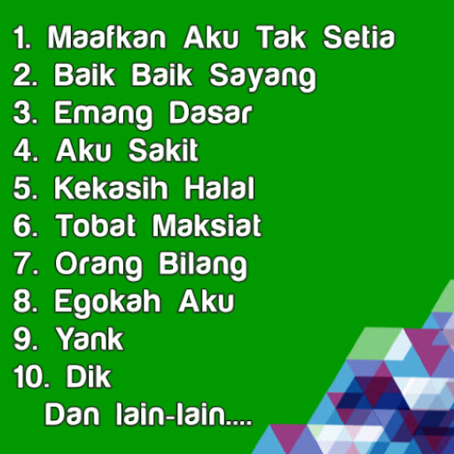 Android application Wali Full Album Mp3 Offline screenshort
