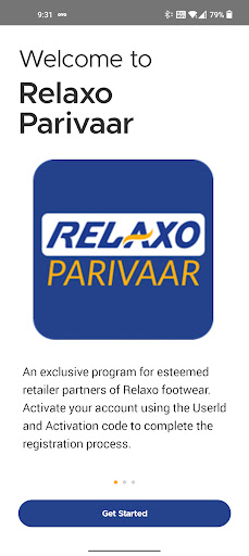 Android application Relaxo Parivaar screenshort