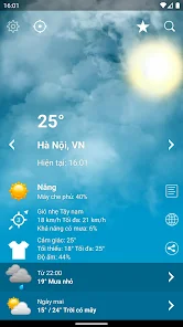 Thời Tiết Việt Nam Xl Pro - Ứng Dụng Trên Google Play