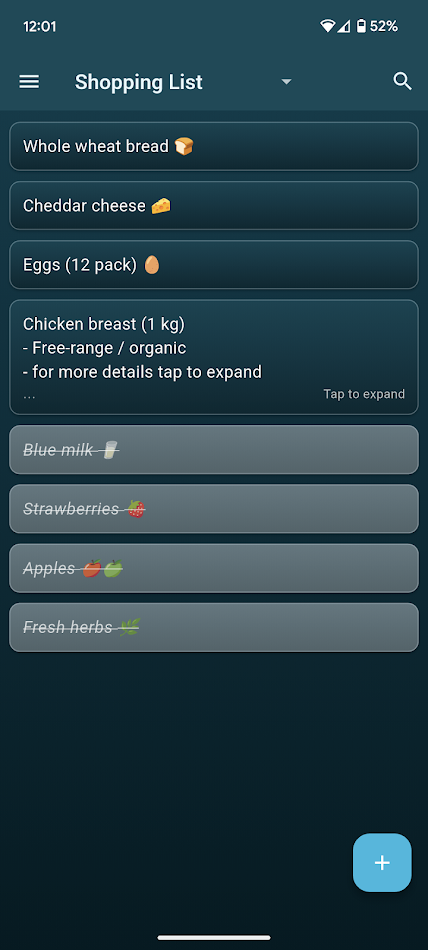 #7. MyToDoo - Custom tasks & lists (Android) 由: GreenAnt Apps