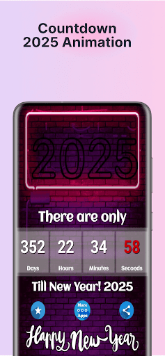 New Year Countdown 2025 Live Screen 3
