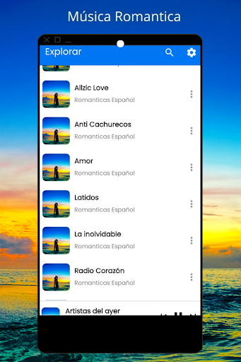 Musica Romantica en Español A Screen 3