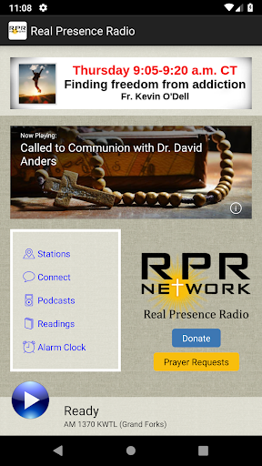 Android application Real Presence Radio screenshort