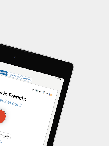 Screenshot of Speechling - Learn to Speak An