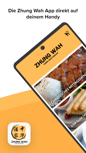 Android application Zhung Wah Düsseldorf screenshort