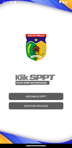 Android application KlikSPPT - Kota Palu screenshort
