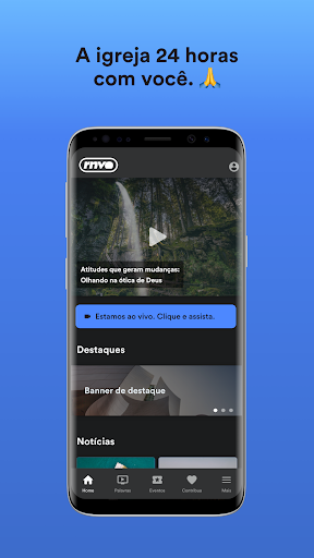 Android application Igreja Renovo Church screenshort