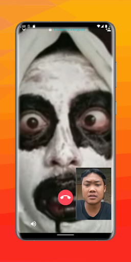 Android application Fake Call Sama Pocong Lucu screenshort