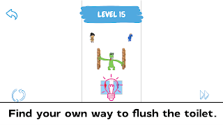 Toliet Rush Maze - Screenshot 1