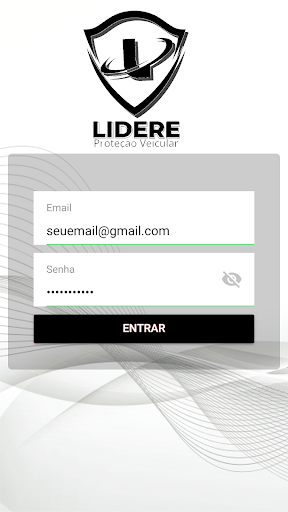 Android application Lidere screenshort