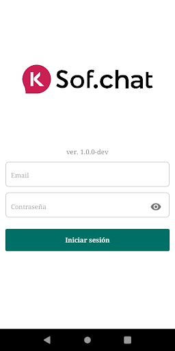 Android application Sof.chat screenshort