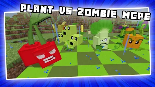 Plant v Zombie mod Minecraft