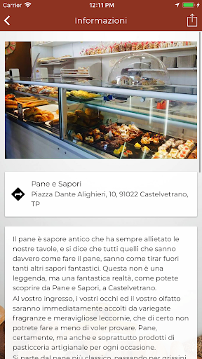 Pane e Sapori Screen 2