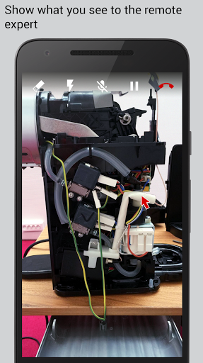Android application Domino SafeGuard AR screenshort