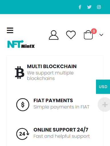 NFTmintx Screen 2