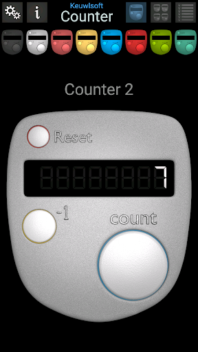 Android application Counter screenshort