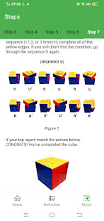 Rubiku2019s Cube Step by Step 1.10 APK screenshots 7