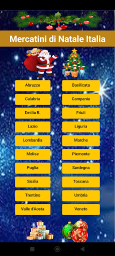 Android application Mercatini di Natale Italia screenshort