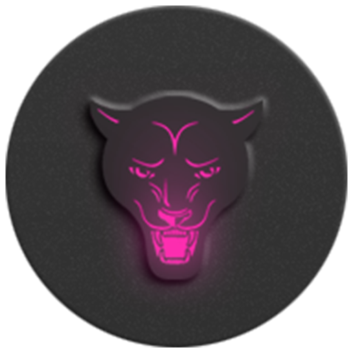 Pink-In-Black - icon pack 3.2 Icon