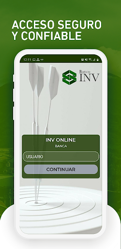 Android application Banco INV APP screenshort