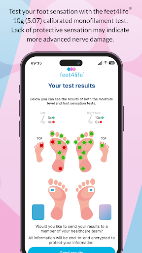 feet4life Screen 3
