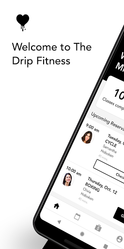 Android application THE DRIP FITNESS screenshort