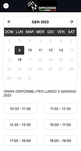 IFM Rappresentanze Screen 2