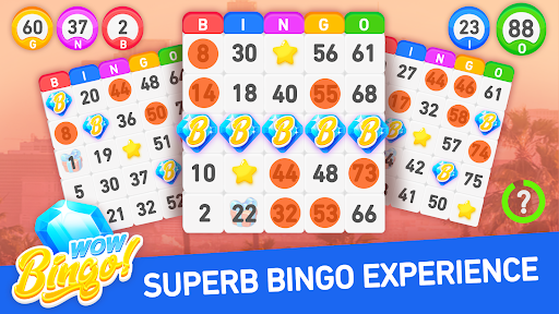 Android application Bingo Wow: Lucky Bingo Games screenshort