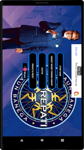 Android application KBC Real Lottery Game screenshort