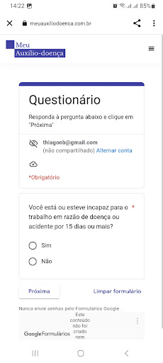 Meu Auxílio-Doença Screen 2
