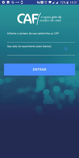 Android application CAF Digital screenshort