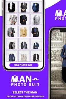 Man Suit Photo Editorのおすすめ画像3