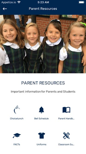 Saint Joachim Catholic School Screen 3