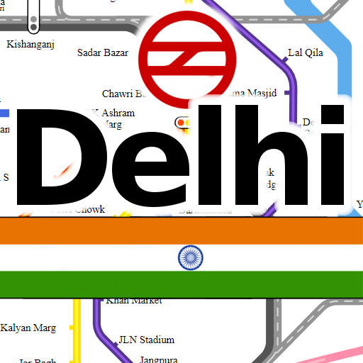Delhi Metro Map logo