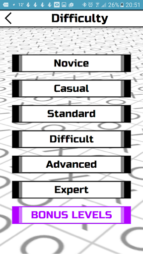Android application No Four in a Row screenshort