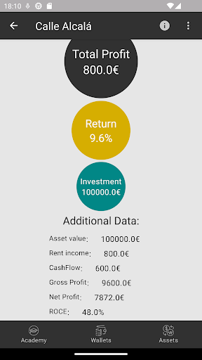 Android application Filand - Personal Finances screenshort